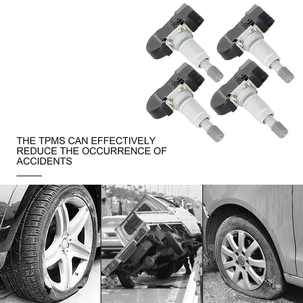 4 x TPMS Tire Pressure Sensors for Land Rover Range Rover Evoque Sport (2012-2021)
