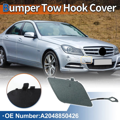 Bumper Tow Hook Cover for Mercedes-Benz A-Class (2013-2018) - Sapphire Grey