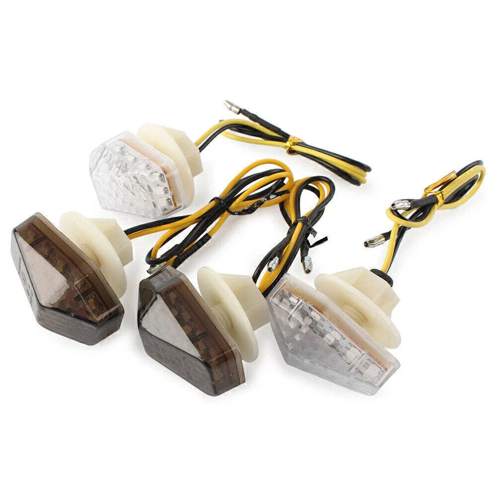 Flush Mount LED Turn Signals for Suzuki GSXR600 GSXR750 GSXR1000 SV650 Bandit (2001-2023)