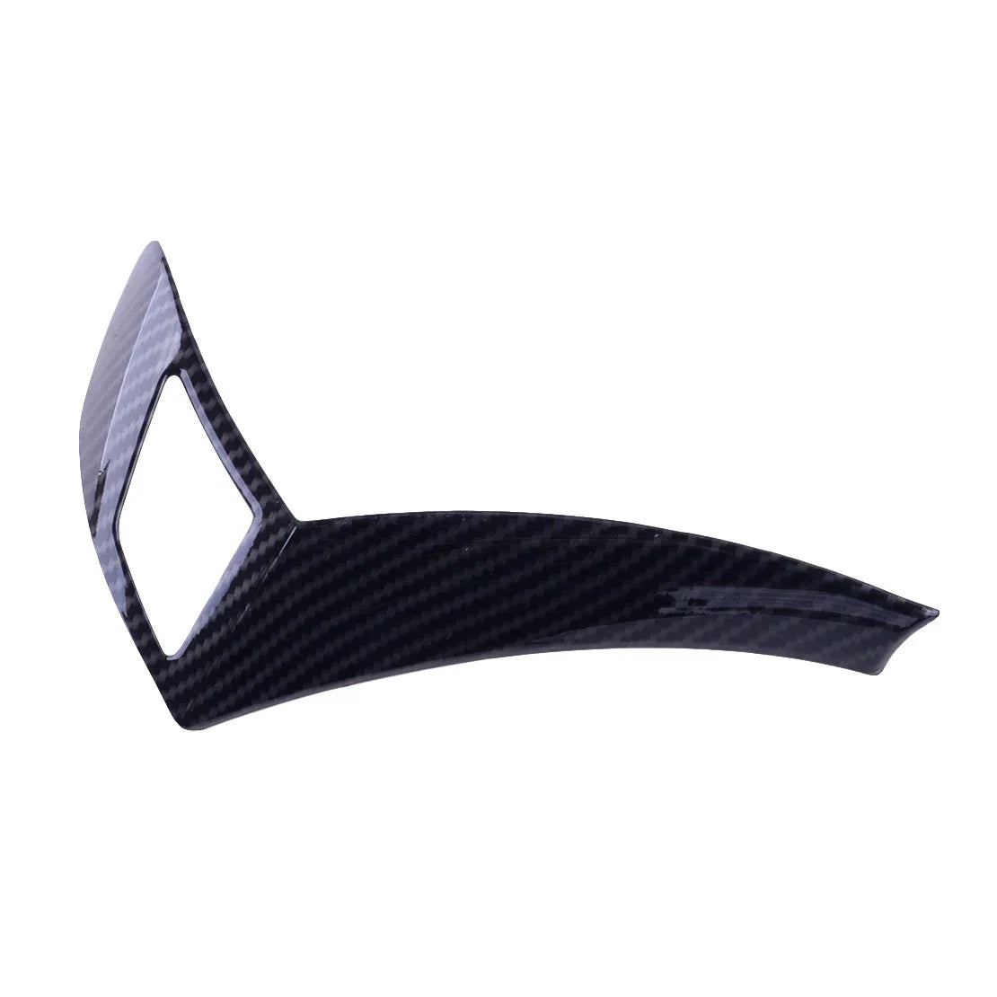Carbon Fiber Steering Wheel Switch Cover for BMW 5 Series E60 E61 (2003-2010)