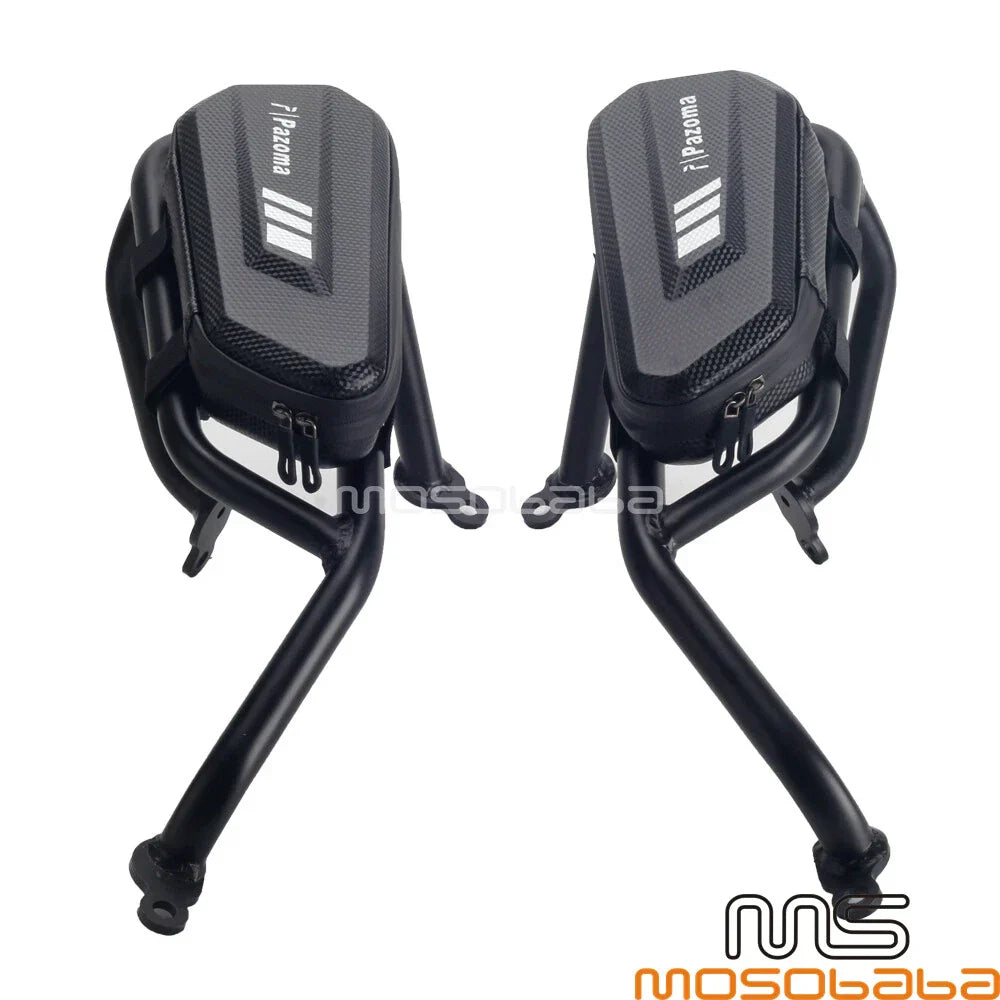 2L Front Bumper Guard Storage Tool Bag for Harley Motorcycles
