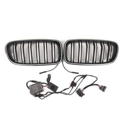 Front Kidney Grille with Light Strip for BMW 3 Series F30 F31 (2012-2018)
