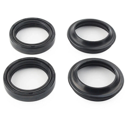 4 x Black 33X45-8/10.5 MM Motor Front Damper Shock Absorber Seal