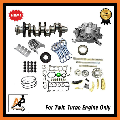 Crankshaft Engine Rebuild Kit Replacement for Range Rover 2.0D (2012–2017)