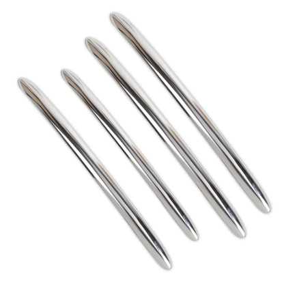 4 x Stainless Steel Door Handle Trims for BMW 5 Series 528 F10 F11 F18 (2010-2017)