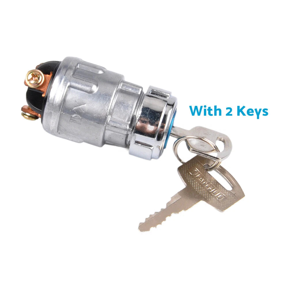 Ignition Start Switch Key Lock for Universal Motorcycle Tractor Boat Car