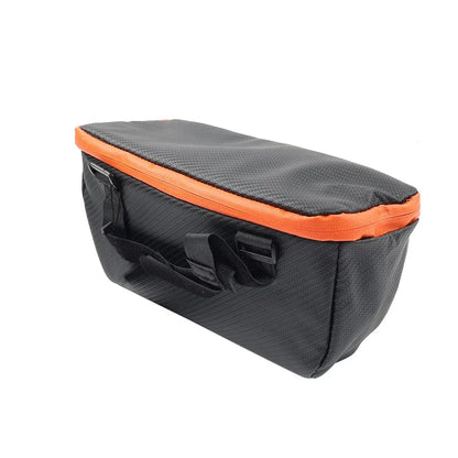Universal Motorcycle Front Head Bag - Two-Color Black