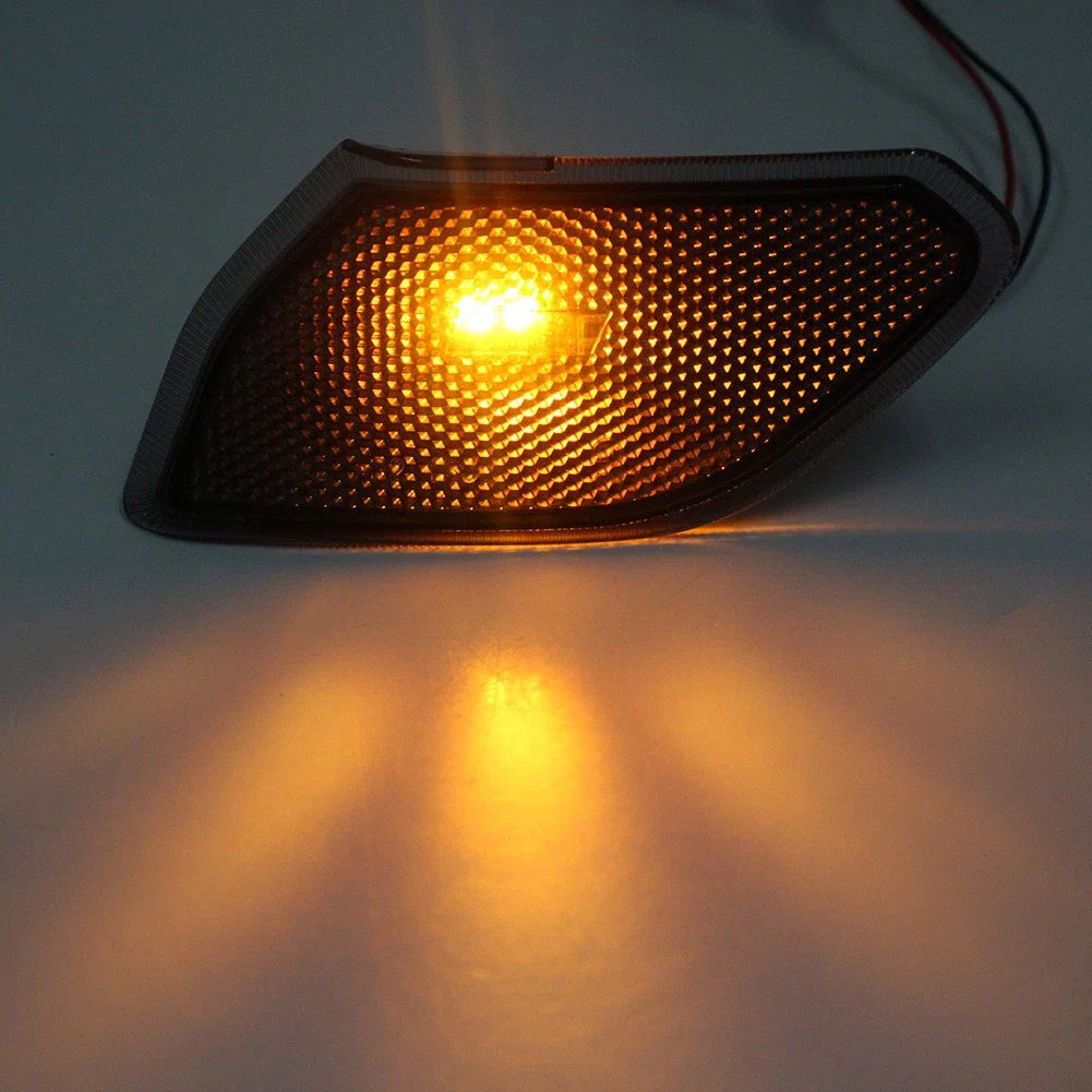 Amber LED Front Side Marker Lights for Jeep Wrangler JL (2018-2022)