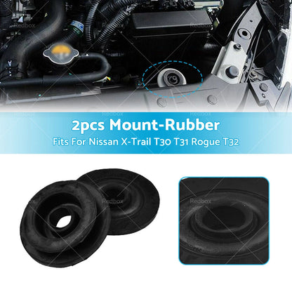 Rubber Radiator Bushing for Nissan X-Trail T30 T31 T32 Rogue (2001-2023)