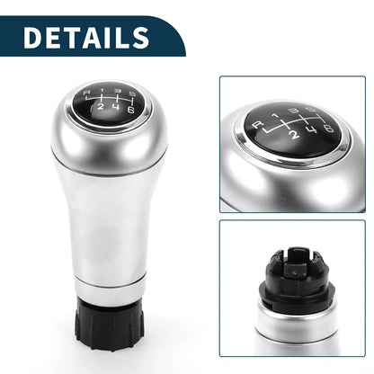 6 Speed Manual Gear Shifter Knob for Mercedes-Benz C-Class (2000-2014)