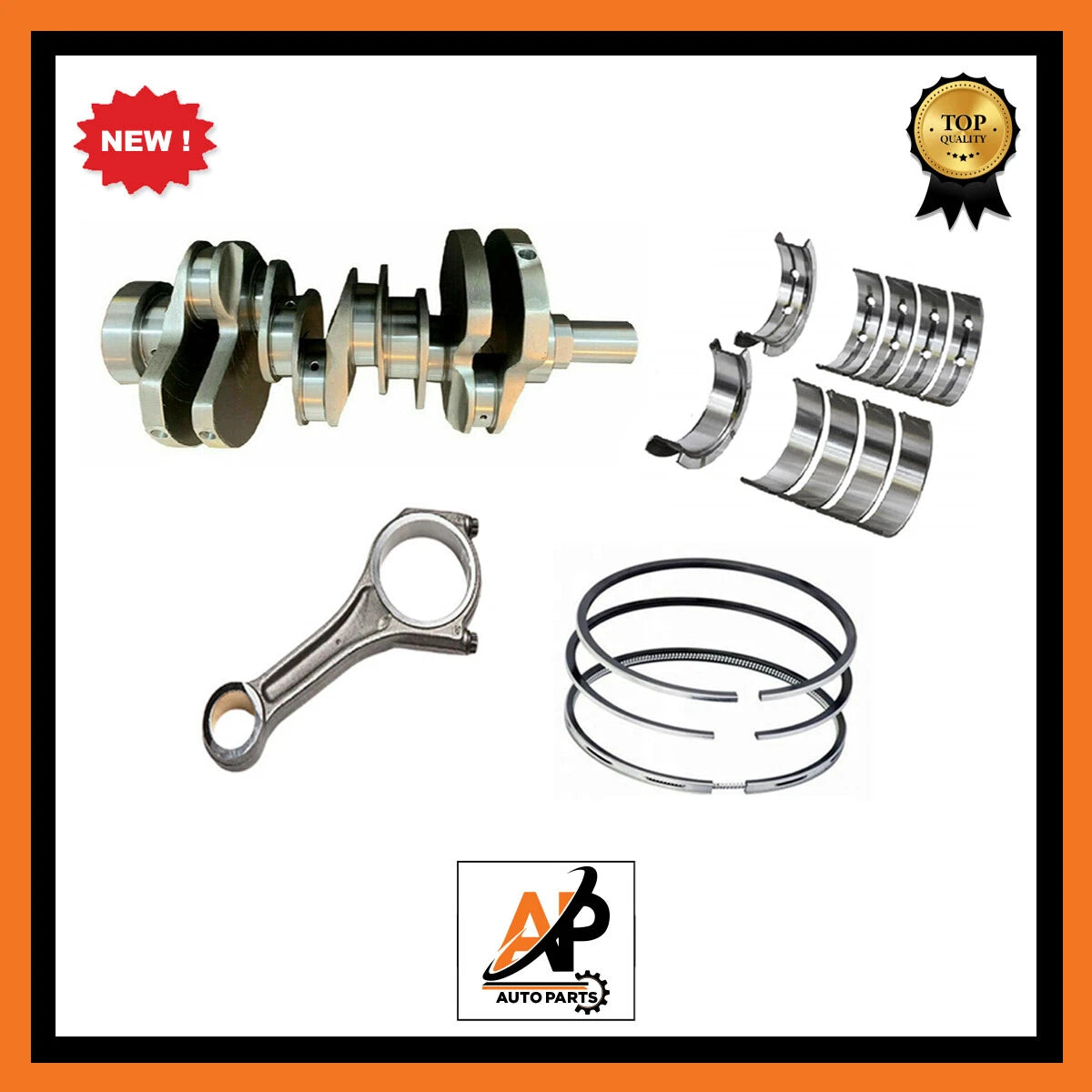 Engine Rebuild Kit with Forged Crankshaft for Land Rover Jaguar 3.0D (2005–2009)