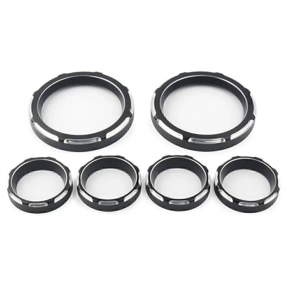 CNC Cut Speedometer Board Bezel for Harley Touring FLHT FLHX (1996-2013)