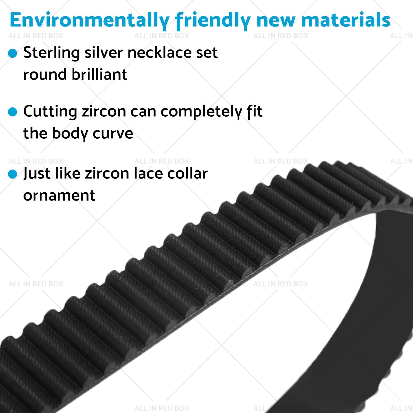 Timing Belt for Troy-Bilt Cub Ct. 833E (Fits 12A-753B063, 12A-754B766)
