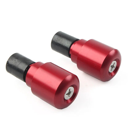 CNC Motorcycle Handlebar Grips Bar End Slider Caps  Red for HONDA CBR1000RR