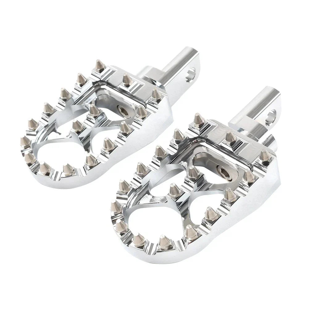 MX Style Foot Pegs for Harley Sportster XL1200 883 Chrome (2004-2023)