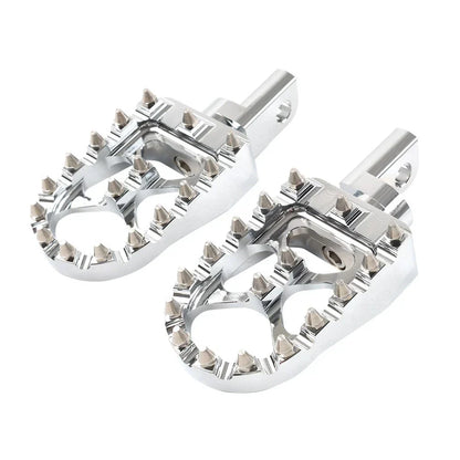 MX Style Foot Pegs for Harley Sportster XL1200 883 Chrome (2004-2023)