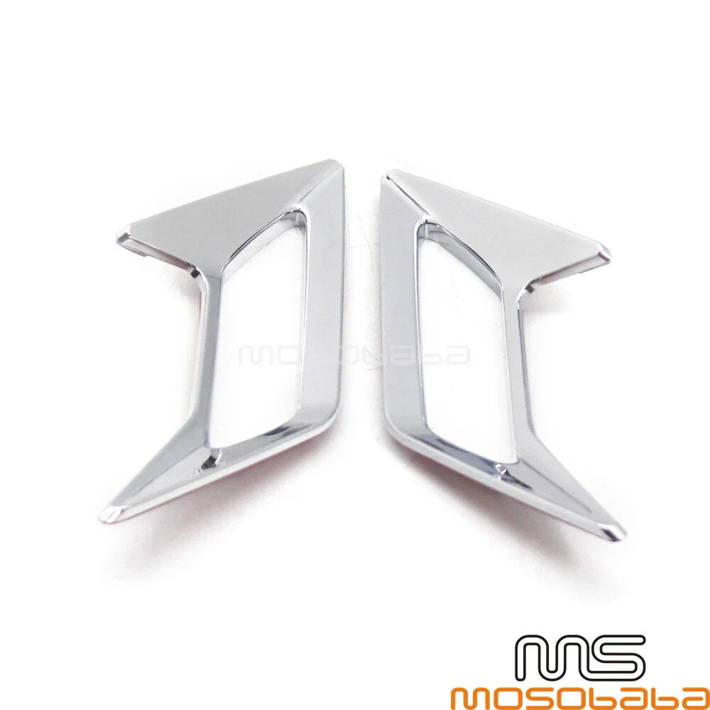 Chrome Front Fender Vent Trims for Honda Goldwing DCT Tour (2018-2023)