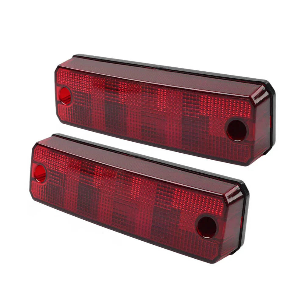 Red Rear Tail Light Assembly for Honda Pioneer 520 700 1000 (2016-2023)