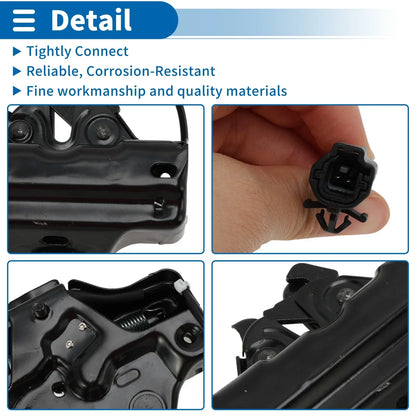 Hood Latch Assembly for Toyota Sequoia (2008-2021) - 1 x Durable Replacement