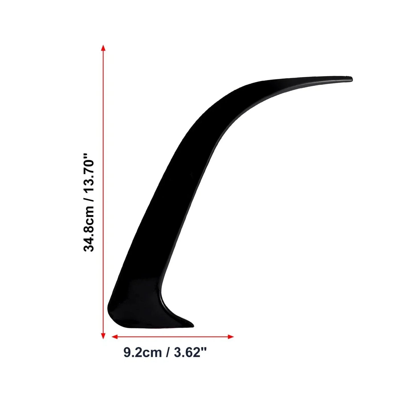 Rear Bumper Spoiler Air Vent Outlet Cover Trim for Mercedes-Benz CLA (2014-2023)