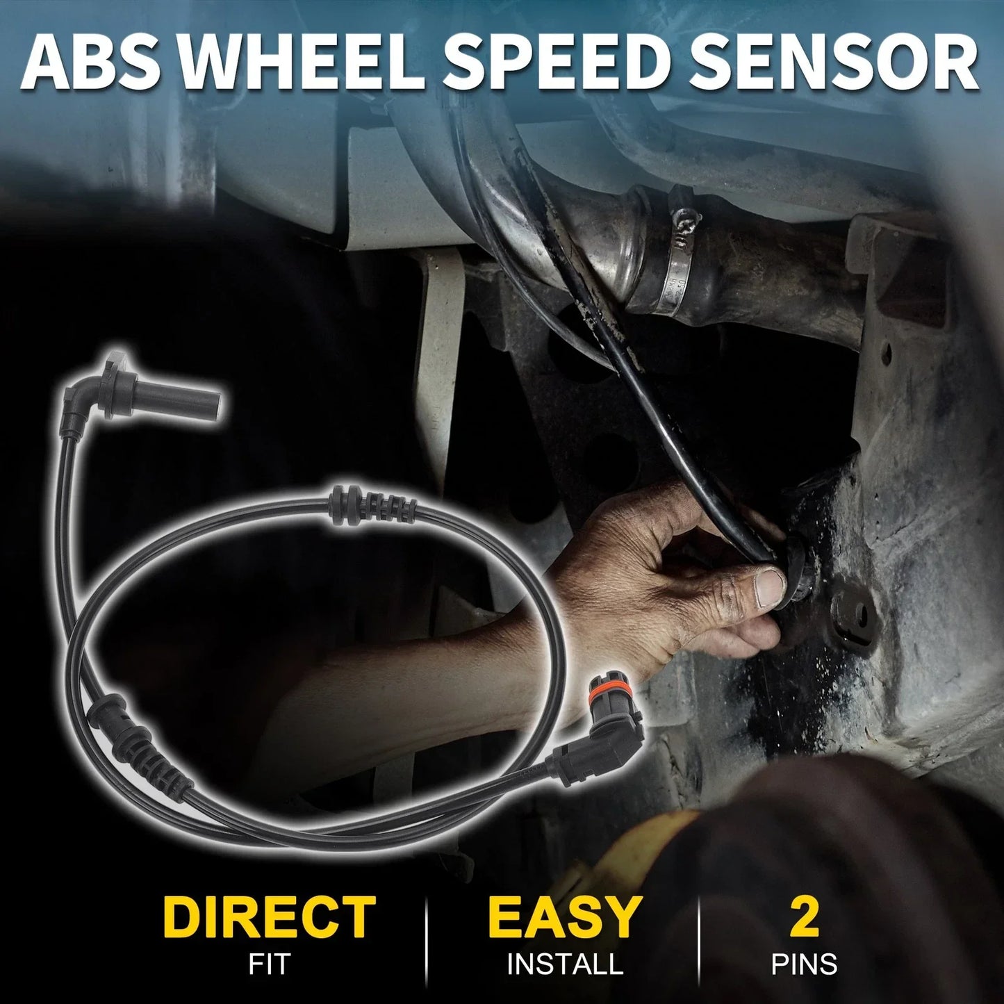 Front Right ABS Wheel Speed Sensor for Mercedes-Benz E-Class W212 (2009-2016)