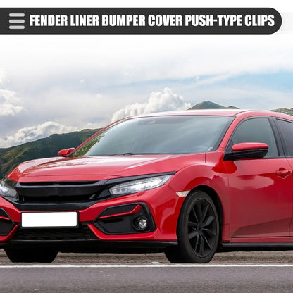 20 x Fender Liner Bumper Cover Push-Type Clips for Honda (No. 90667TC0U01ZA)