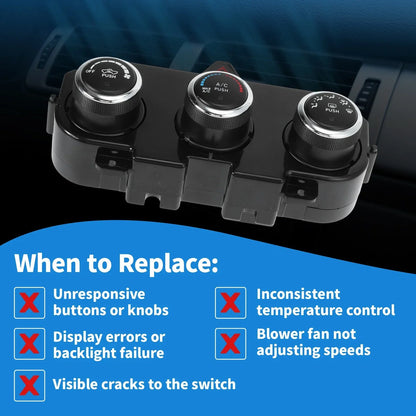 A/C Heater Climate Control Module for Dodge Ram 1500 (2014-2018)