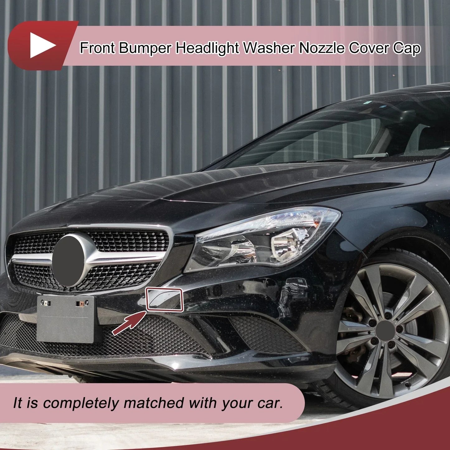 Front Left Bumper Trim Nozzle for Mercedes-Benz CLA250 (2014-2019)