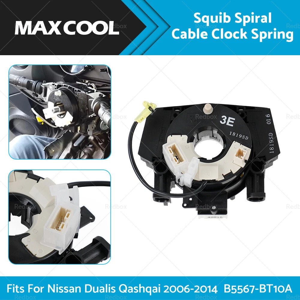 Squib Spiral Cable Clock Spring for Nissan Dualis Qashqai (2006-2014)