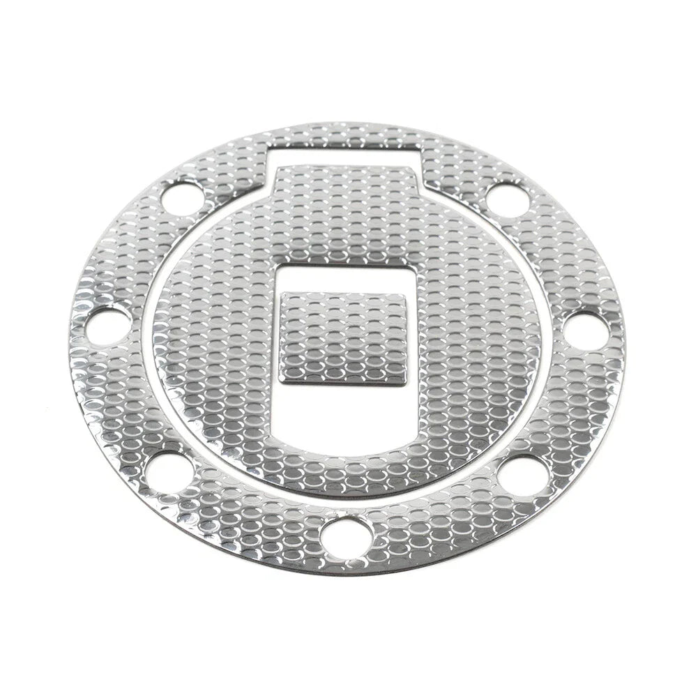 Silver Gas Tank Cap Cover Decal for Yamaha XJR400 1200 1300 (1994-2007)