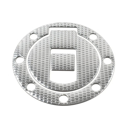 Silver Gas Tank Cap Cover Decal for Yamaha XJR400 1200 1300 (1994-2007)