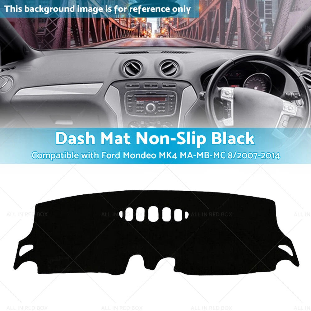 Dash Mat for Ford Mondeo MK4 2007-2014 Dashboard Cover Non-Slip