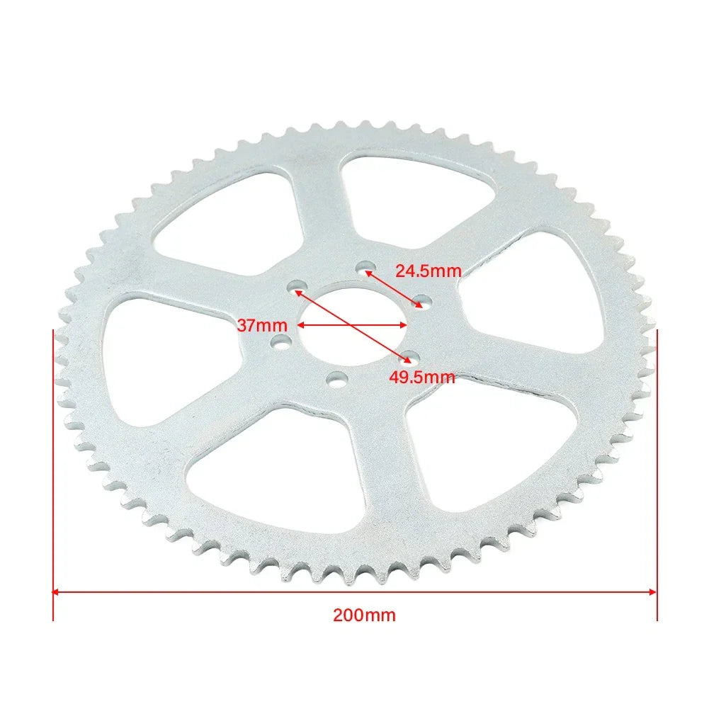 Rear Chain Sprocket for Coleman CT100U Go Kart Mini Bike (100cc)