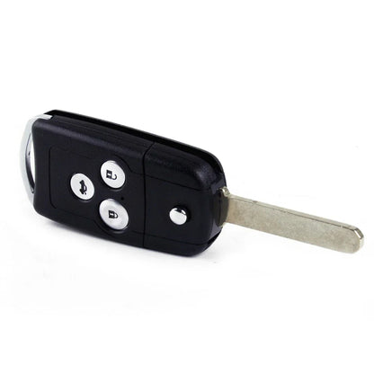 3 Button Key Shell Flip Key for Honda Jazz Civic Accord CRV HRV (2001-2023)