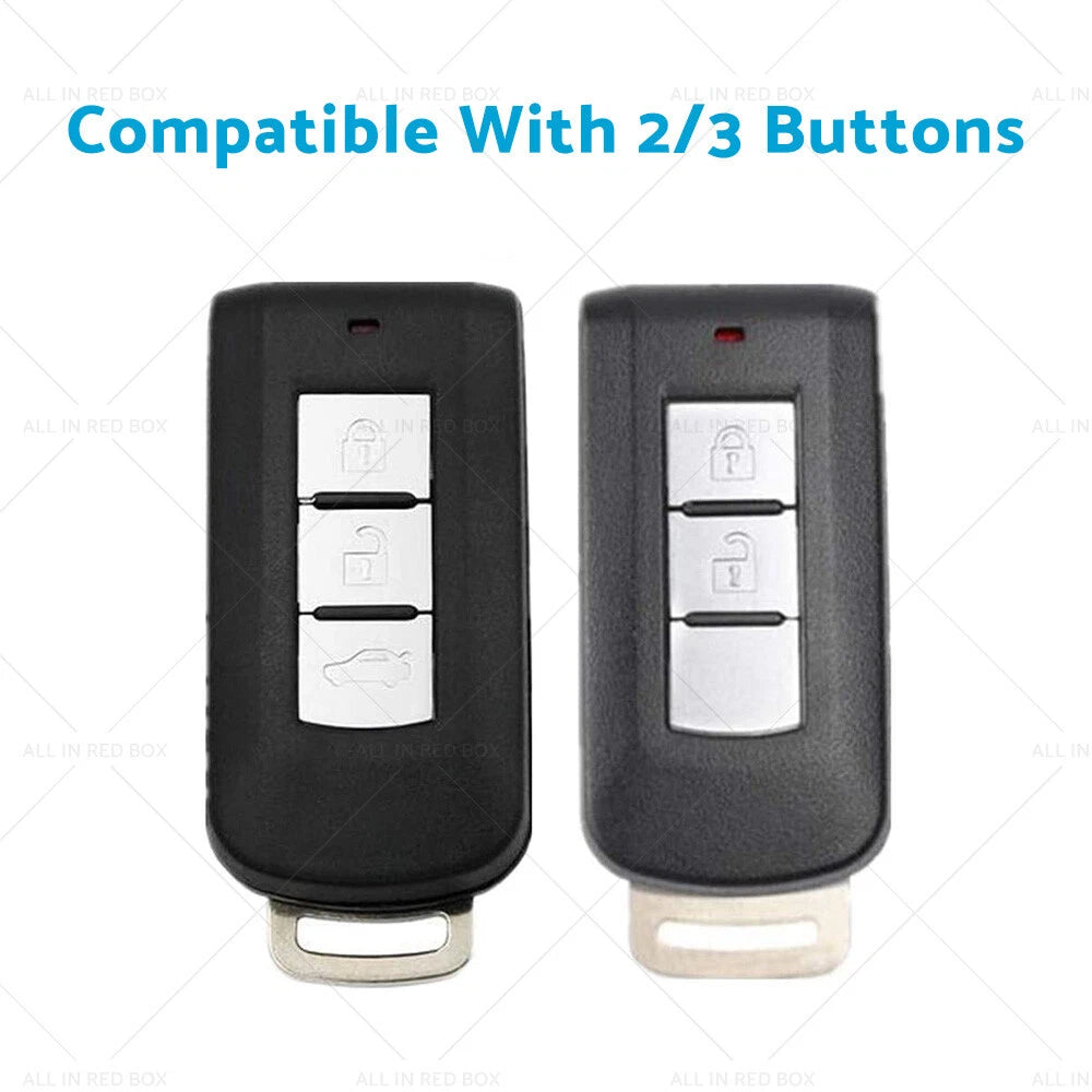TPU Remote Key Case Cover for Mitsubishi ASX, Lancer, Outlander (2010-2023)
