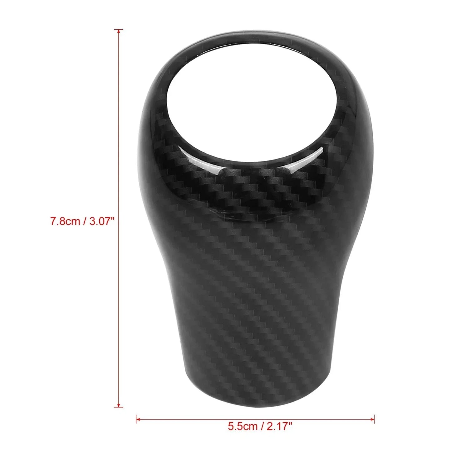 Black Gear Shift Knob Panel Cover for Mercedes-Benz A-Class (2004-2011)