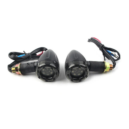 8mm Universal Motorcycle LED Turn Signal Lights for Harley