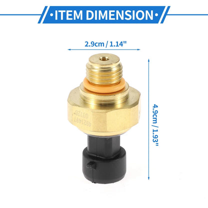 Engine Oil Pressure Sensor for Dodge 2500 3500 (1998-2001) Metal Black