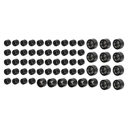 61x Engine Bolt Topper Caps for Harley Touring Road King Electra Glide (1999-2006)
