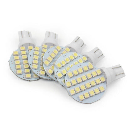 20 x T10/921/194 24SMD LED Cold White Interior Lights for RV Trailers