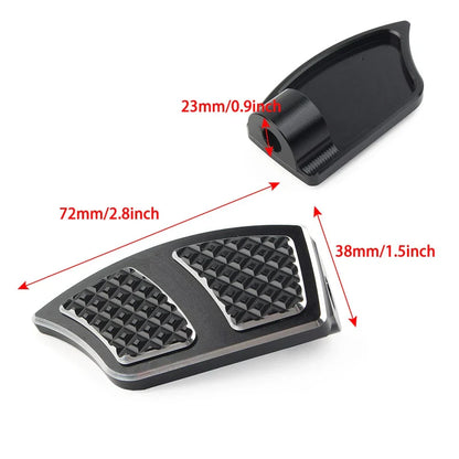 Aluminum Chrome Shifter Toe Shift Peg Pedal for Harley Touring, Softail
