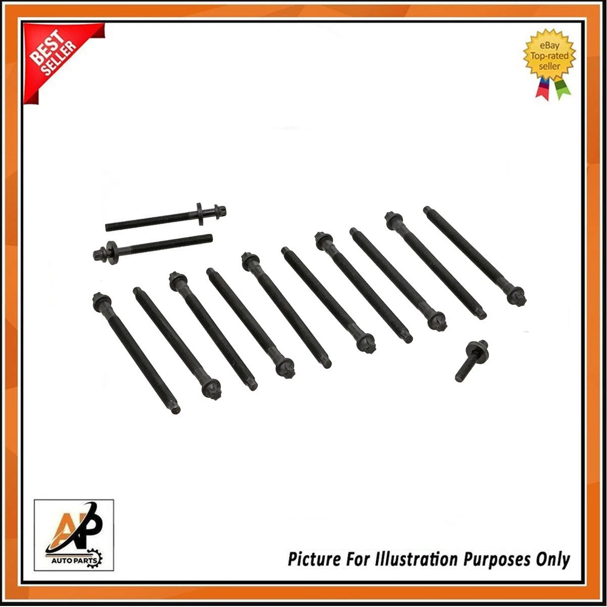 Head Gasket Kit and Head Bolt Set for MINI Cooper S R56 R57 R58 (2007–2015)