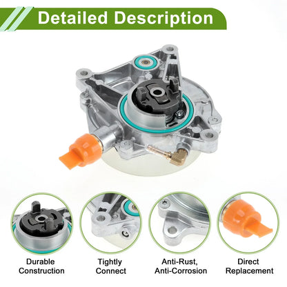 Brake Vacuum Pump for Porsche Cayenne 4.8L (2003-2010)