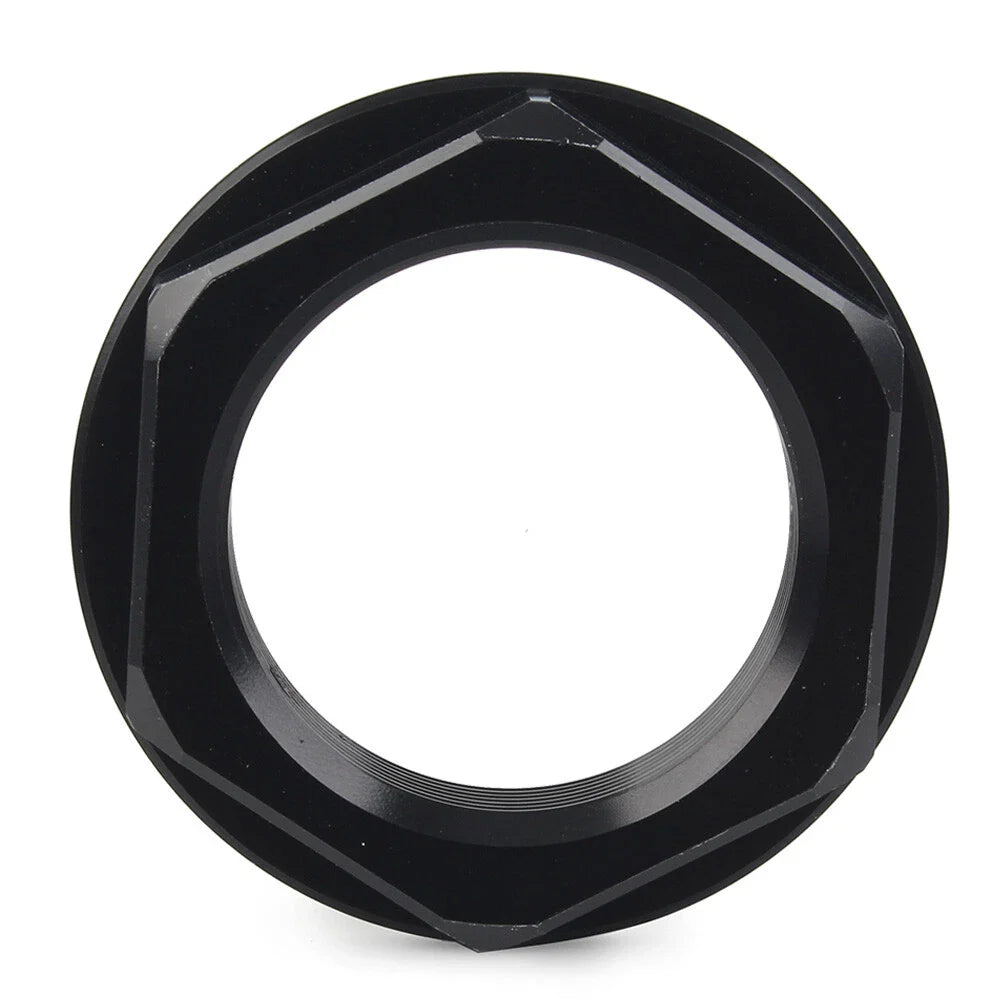 36mm Motorcycle Triple Tree Stem Yoke Center Hole Nut for Black