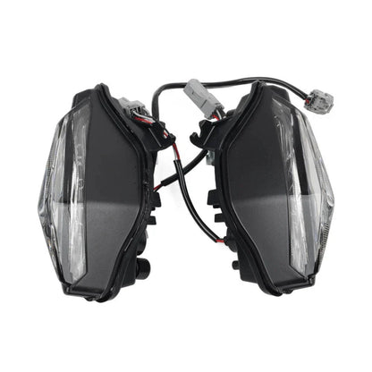 Headlight Lamp for Yamaha R1 2020-2023 Black & Clear ()