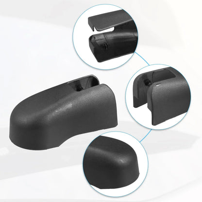 Rear Windshield Wiper Arm Cover for Honda Fit (2015-2020) - Black Cap