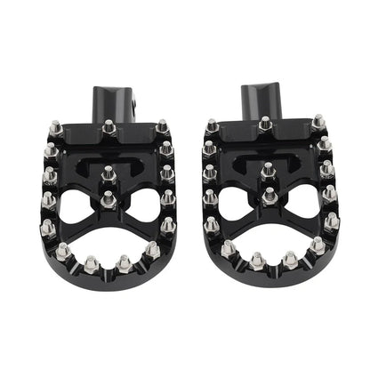 Rear Black FootPeg Passenger Pedal for Harley FXBB FXLR FXLRS FXLRST FXST FLSB (2018-2023)