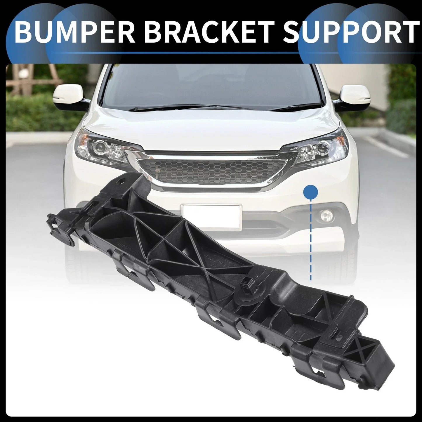 Left Front Bumper Retainer Bracket for Hyundai Tucson (2011-2015)