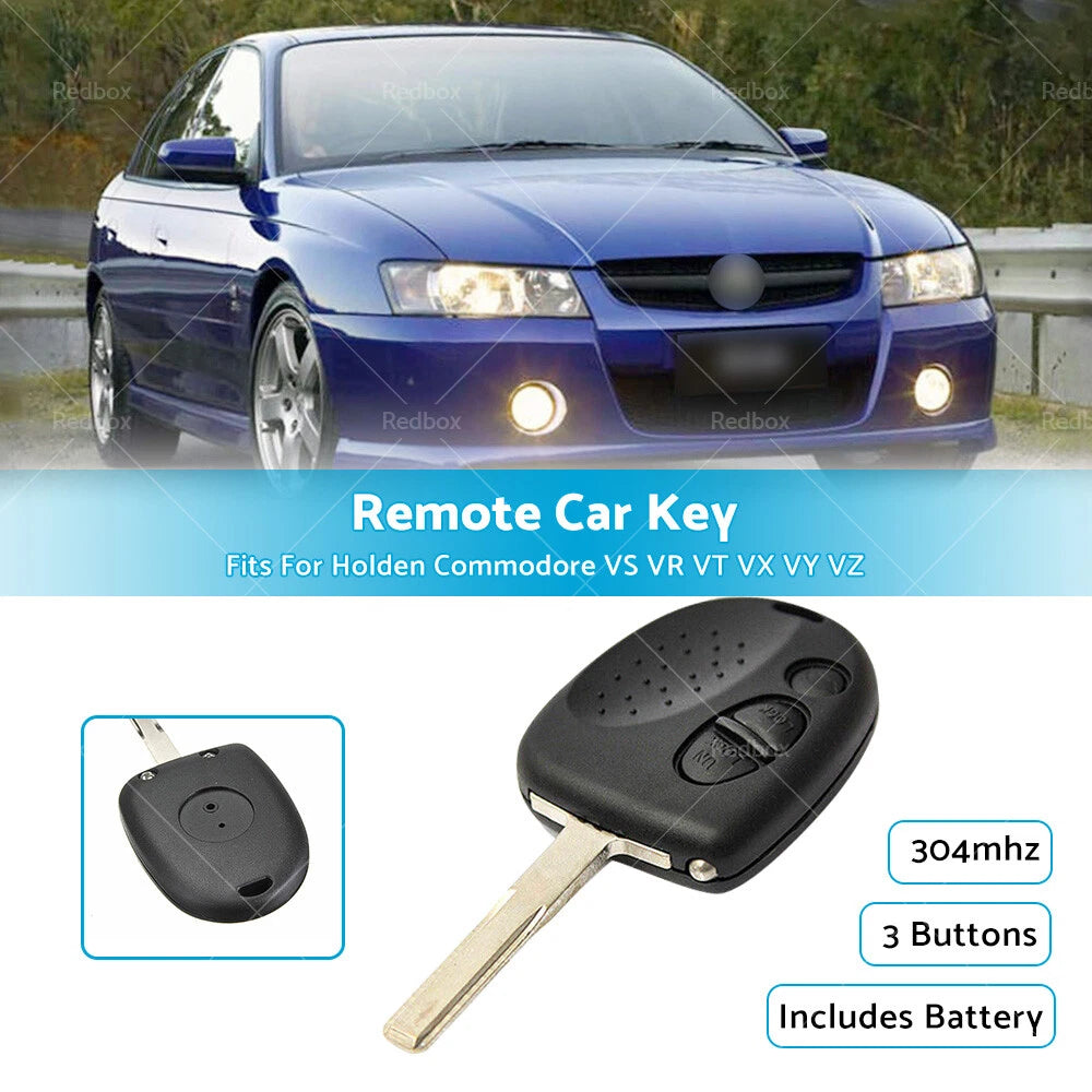 Complete Remote Car Key 304MHz 3 Buttons for Holden Commodore VS-VZ