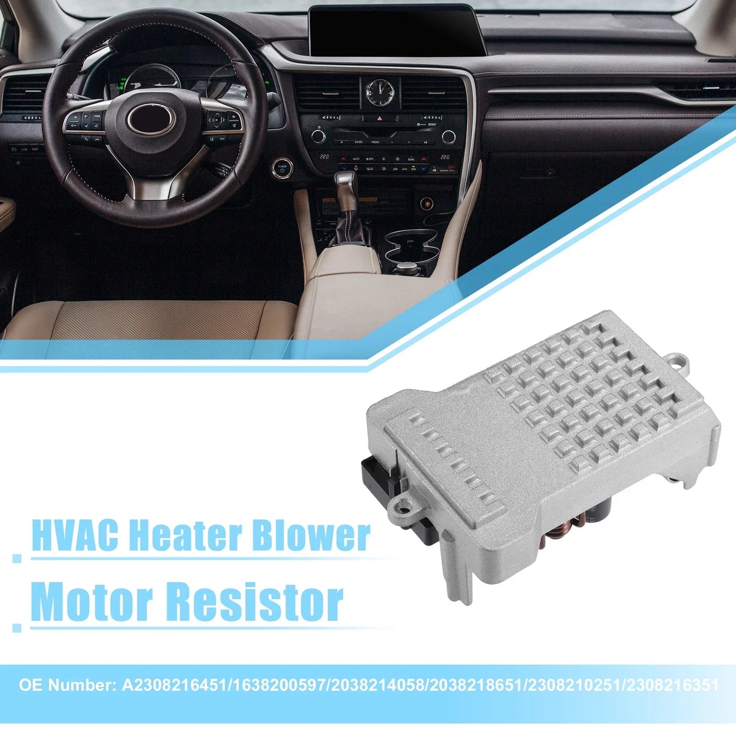 Heater Blower Motor Resistor for Mercedes-Benz E320 (1994-2005)